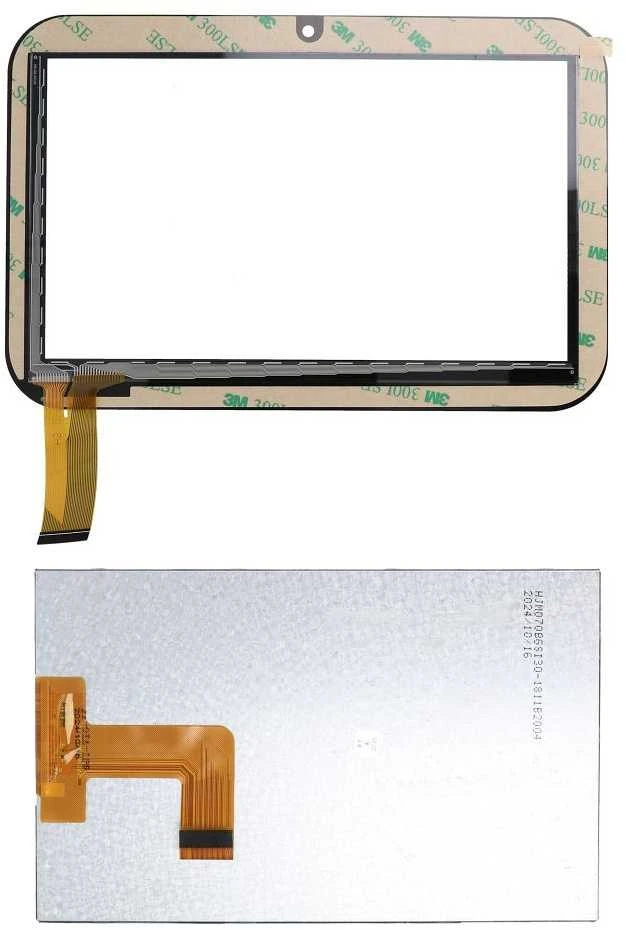 Jutiklinis ekranas + ekranas + rėmelis planšetei Hoco A9 Pro 7"