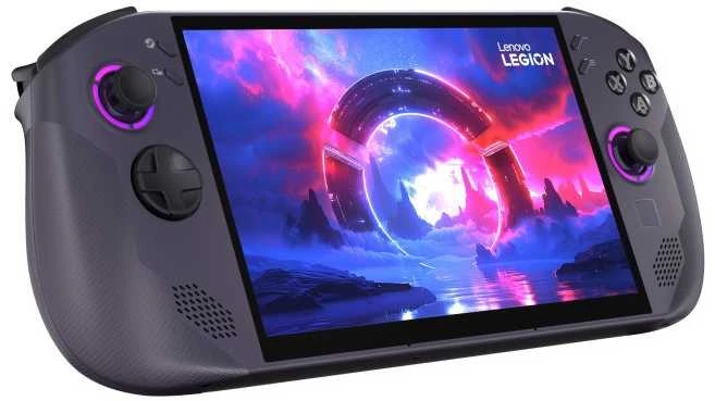 „Lenovo Legion Go S 8APU1 Ryzen Z1 Extreme“ 8 colių įstrižainės WUXGA IPS 500 nitų blizgus 120 Hz lietimui jautrus ekranas 16 GB LPDDR5x-7500 SSD 512 MHz Radeon Graphics 55.5 Wh SteamOS Nešiojamas kompiuteris