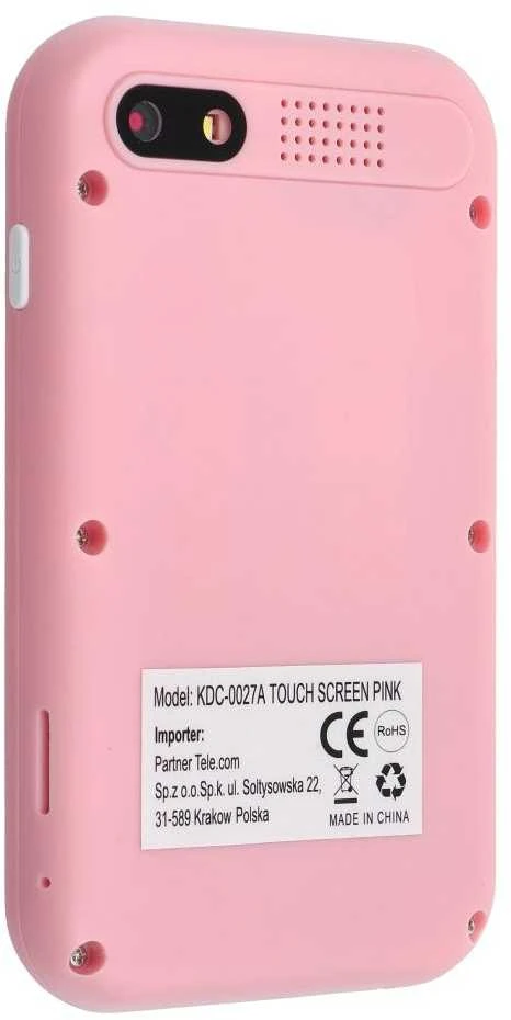 Oem Vaikiška žaidimų konsolė su jutikliniu ekranu 2,8" KDC-0027A rožinė