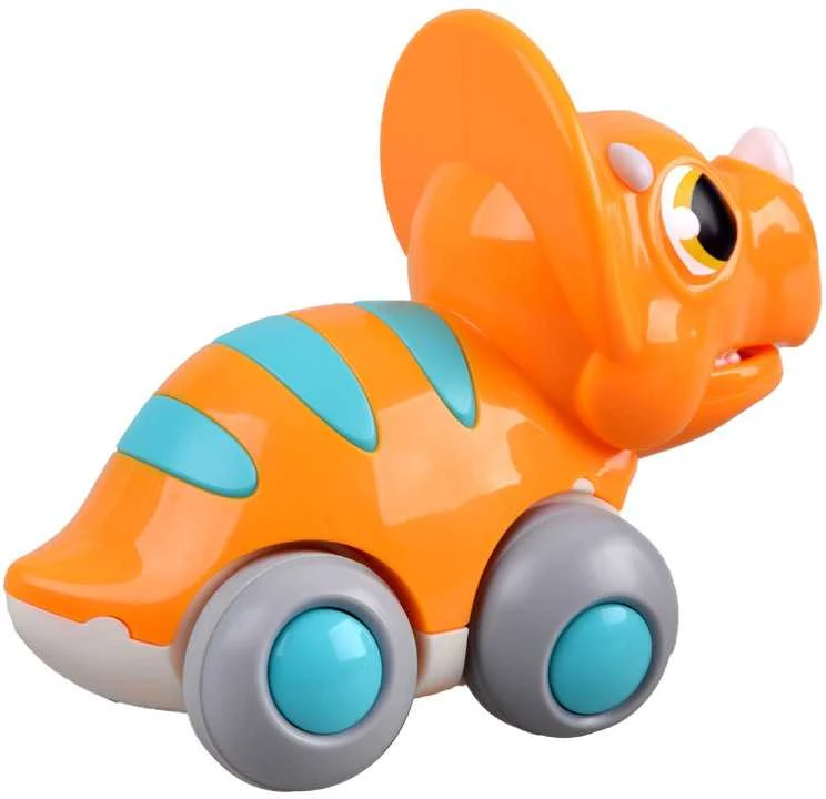 Hola Žaislų automobilis važiuoja „Dinozaurų triceratops“ žaislas
