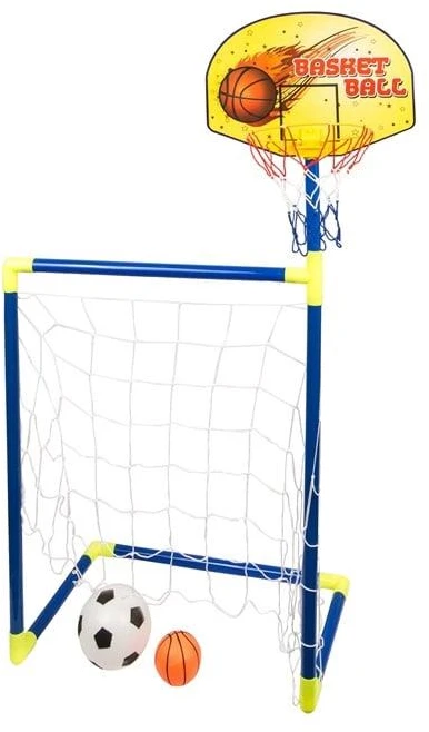 None Žaisliniai futbolo vartai su krepšinio lenta 520062011