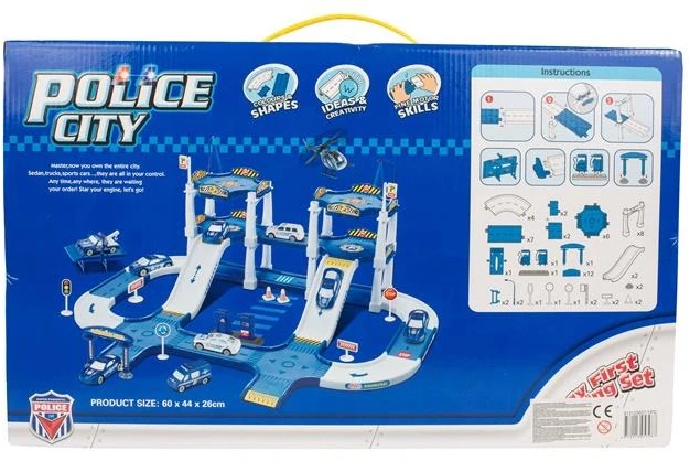 None Nežinomas Žaislinė trasa Police city 513120937