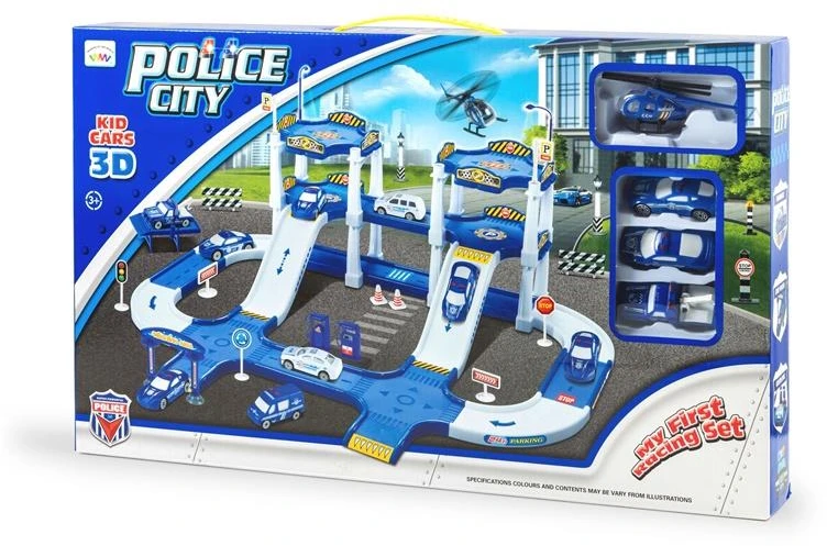 None Nežinomas Žaislinė trasa Police city 513120937
