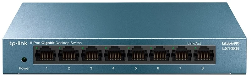 Šakotuvas TP-Link LITEWAVE 8-P.GB DESKTOP SWITCH - .