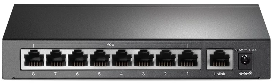 8-PORT POE+ FE DESKTOP SWITCH - .