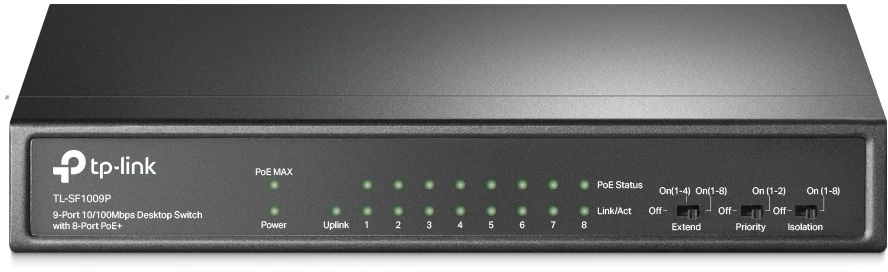 8-PORT POE+ FE DESKTOP SWITCH - .