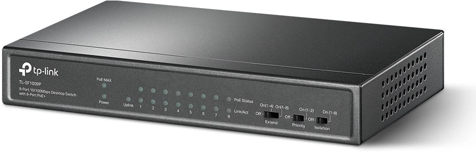 8-PORT POE+ FE DESKTOP SWITCH - .