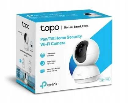TP-Link kamera „Tapo C200C“ su „Wi-Fi“ apsauga patalpose, 1080p, „Baltas EU“