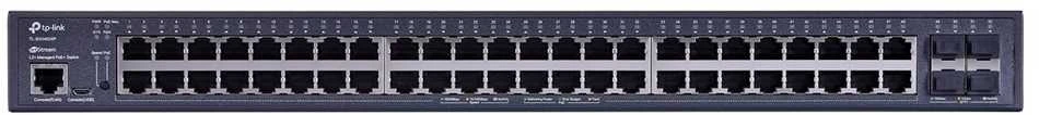 Šakotuvas TP-LINK JetStream TL-SG3452XP - Komutatorius - L2+ - Valdomas - 48 x 10/100/1000 (PoE+)