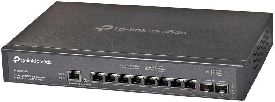 Šakotuvas TP-Link Omada 8 prievadų 2.5G L2+ valdomas komutatorius