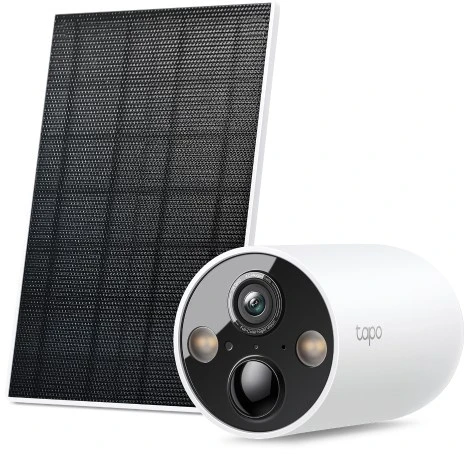 TP-Link Tapo saulės energija varomų apsaugos kamerų rinkinys 1 × C425, 1 × A201