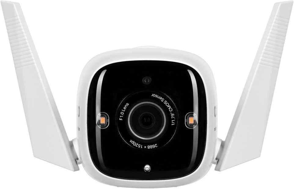 TP-LINK | ColorPro Outdoor Security Wi-Fi kamera | Tapo C325WB | Kulka | 4 MP | F1.0 | IP66 | H.264 | „MicroSD“, iki 512 GB