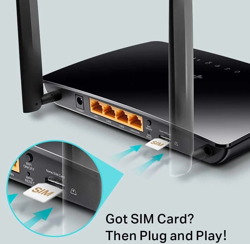 Maršrutizatorius TP-Link / TL-MR6400