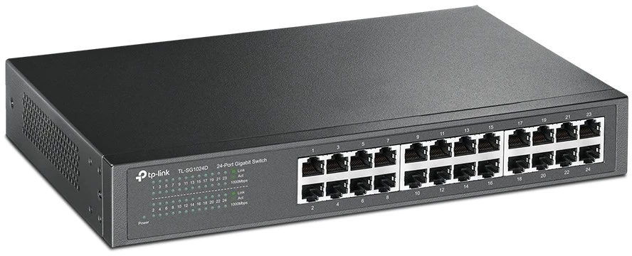 SWITCH TL-SG1024D 24 PRIEVADŲ TP-LINK