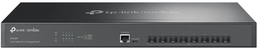 Šakotuvas TP-Link Omada 8-Port 10GE SFP+ L2+ Managed Switch