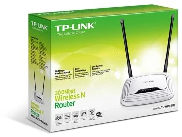 Belaidis maršrutizatorius TP-LINK TL-WR841N Wi-Fi 4 (802.11n) Data speed 300 Mbit/s Ethernet WAN Yes WAN connection type RJ-45 Ethernet LAN Yes 4xLAN jungtys TL-WR841N