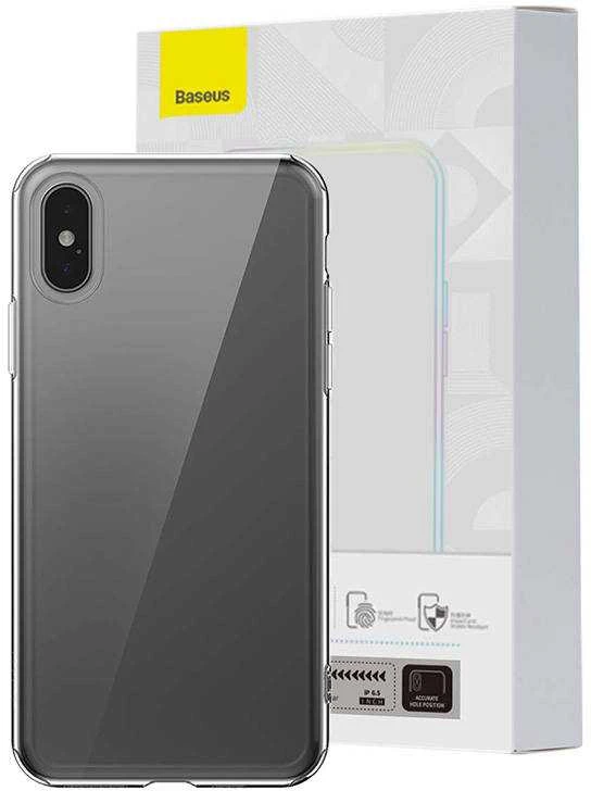 Skaidrus dėklas Baseus Simple, skirtas iPhone XS MAX