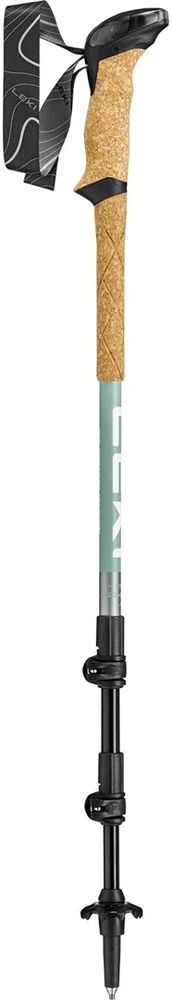 Trekking Poles LEKI MAKALU LITE, 90–125 cm, pilkas-žalias