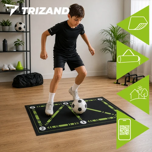 Trizand 60x90cm Soccer Training Mat