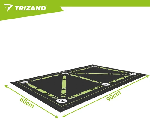 Trizand 60x90cm Soccer Training Mat
