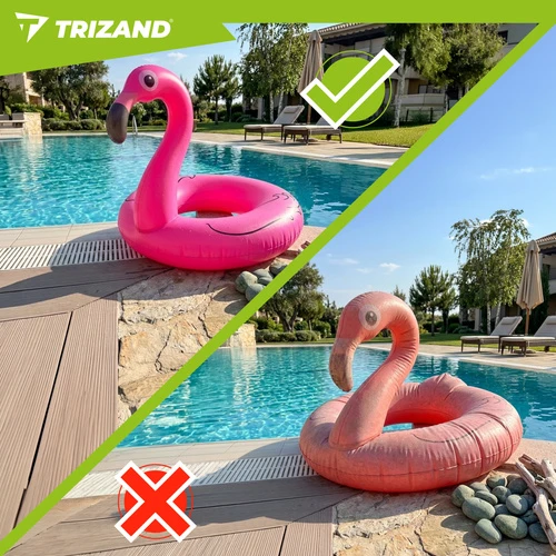 Pripučiamas žiedas - flamingas 102 cm Trizand