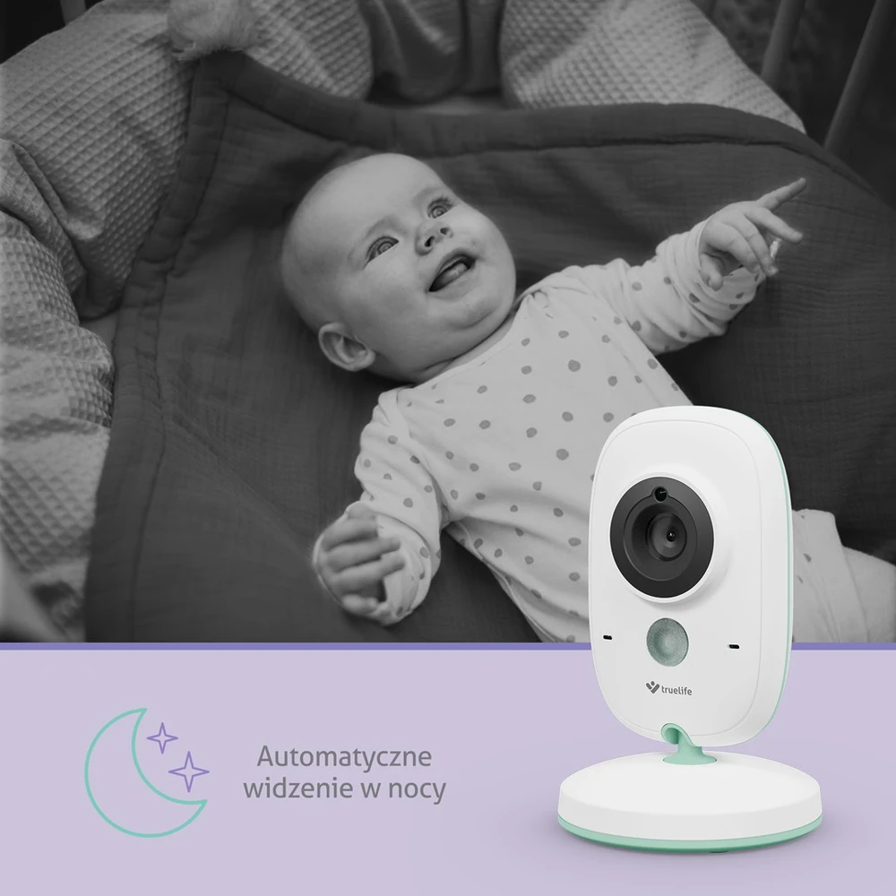 TLF Mobili auklė TrueLife NannyCam H32 Pro LCD 3,2” IPS 20fps
