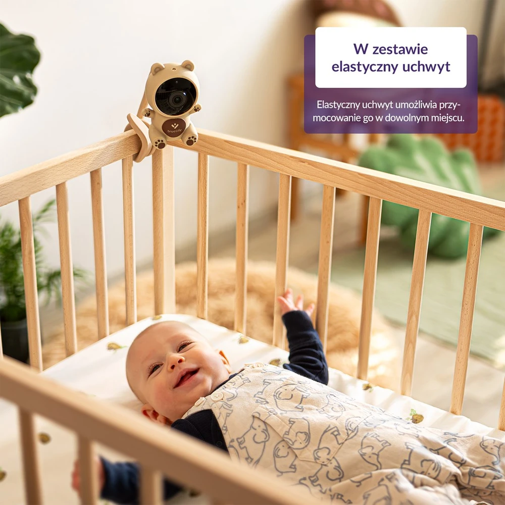 TLF Elektroninė kūdikio stebėjimo TrueLife NannyCam S3 Smart
