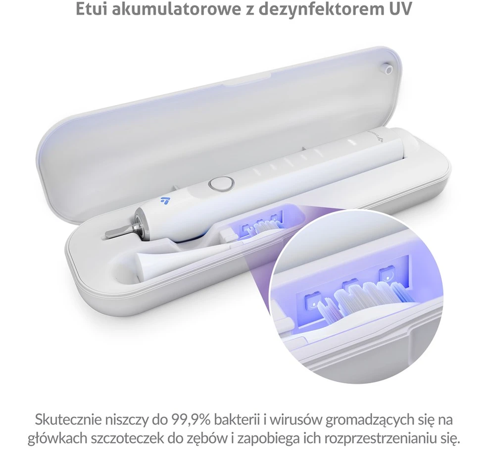 TrueLife SonicBrush Clean70 UV dantų šepetėlis
