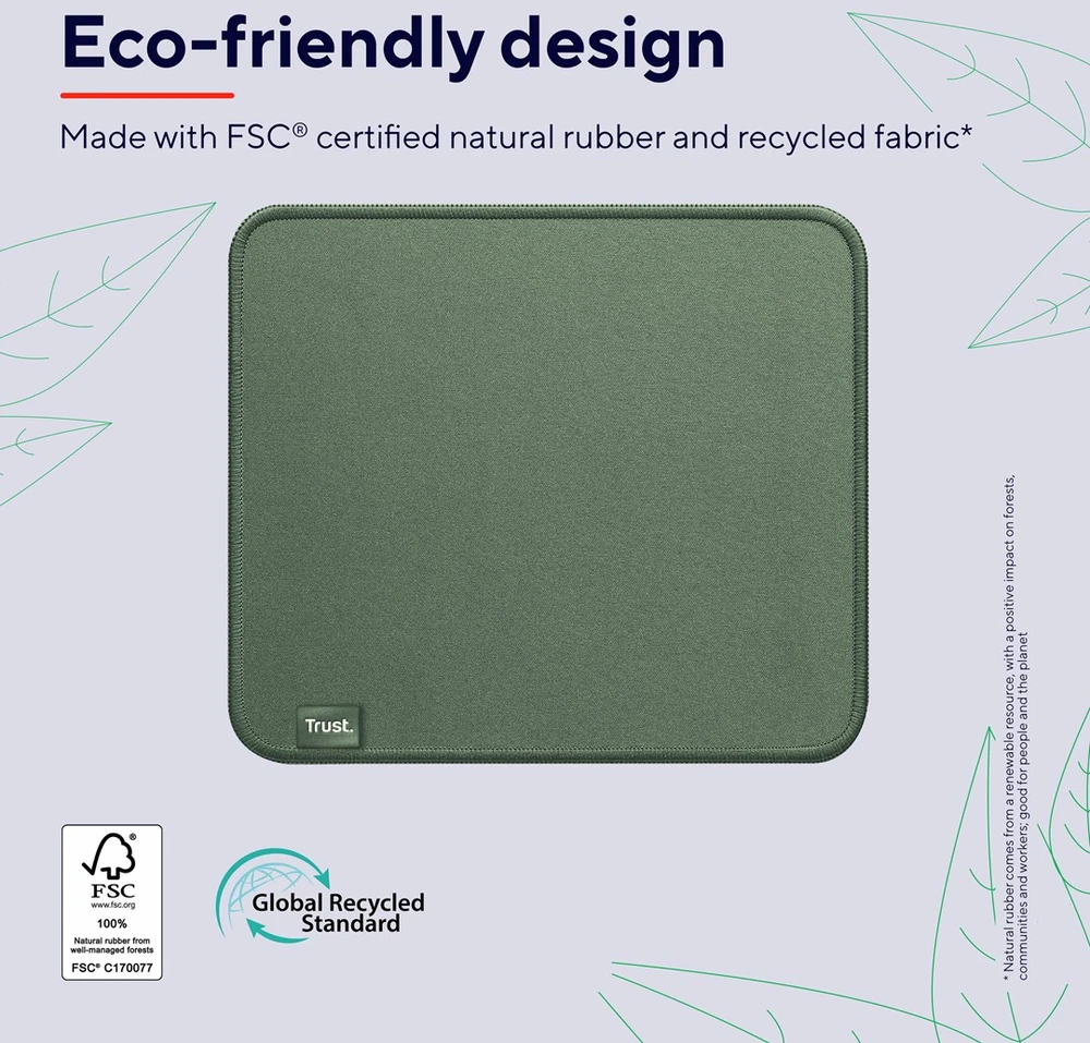 Pelės kilimėlis Trust Boye ECO 24745