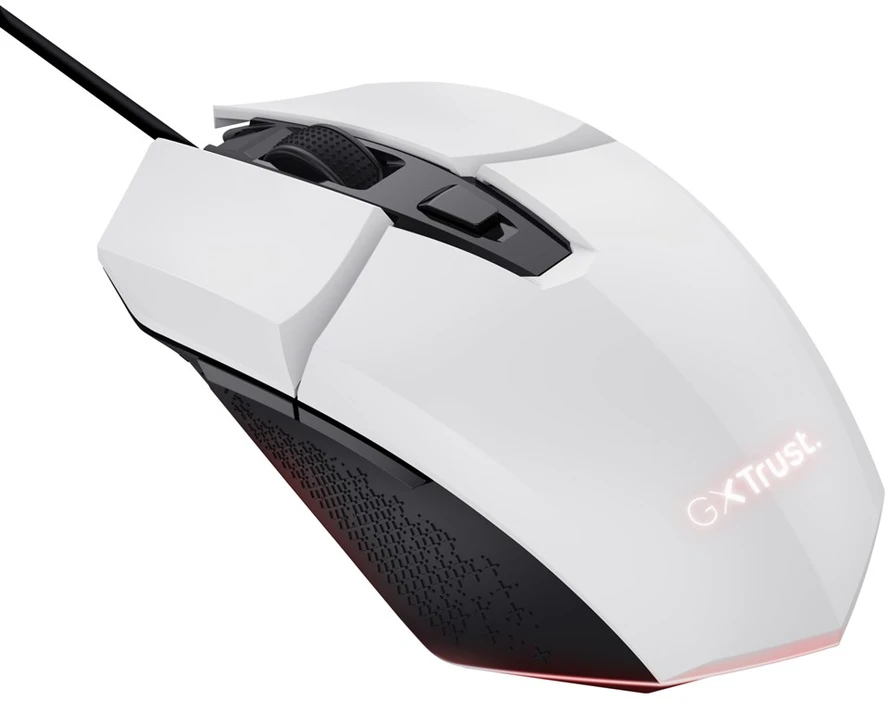 Pelė žaidimams Trust GXT 109W Felox, Balta