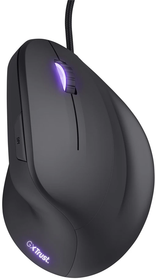 TRUST GXT 144 Rexx Ergonominė vertikali pelė su laidu | 10000 DPI