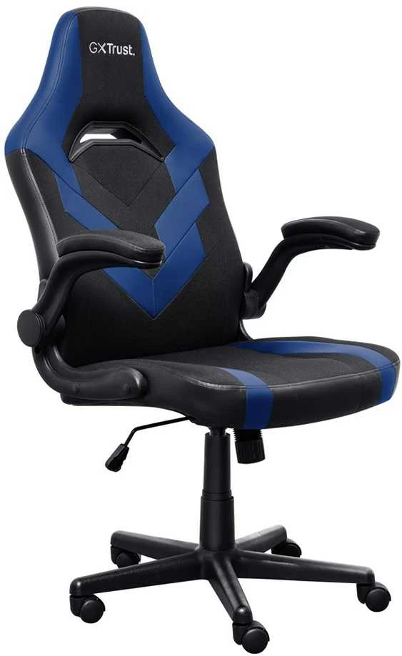 Žaidimų kėdė Trust GXT703B RIYE, Mėlyna/juoda