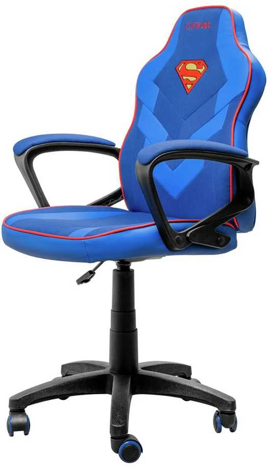 Žaidimų kėdė vaikams Trust GXT 703SM REVVO, Superman, Mėlyna
