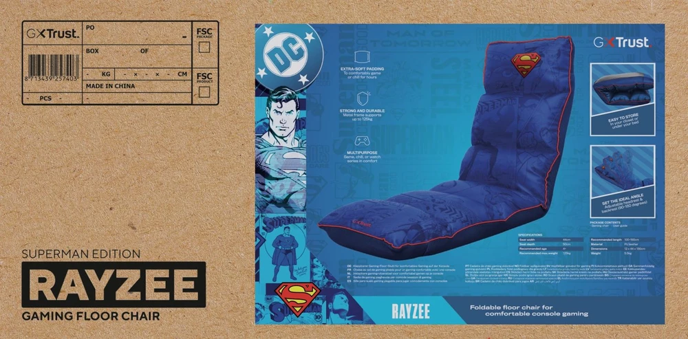 Sulankstomas „Trust GXT 718SM Rayzee SUPERMAN“