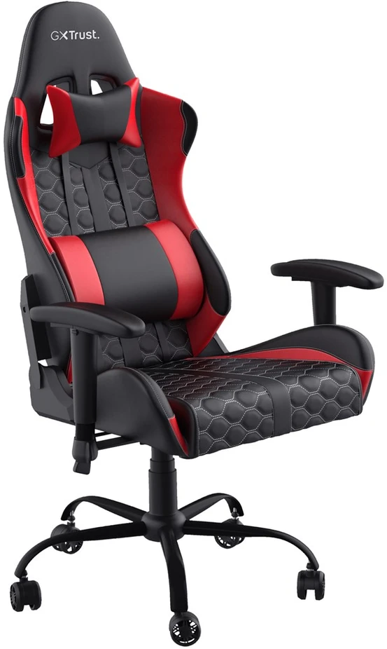 Žaidimų kėdė Trust GXT 708R Resto Gaming Chair, Raudona, 24217