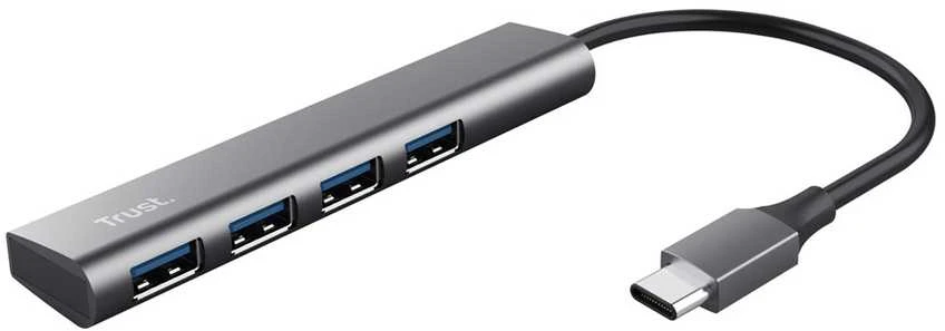 Trust Pasitikėkite Halyx USB 3.2 Gen 1 (3.1 Gen 1) Type-A 5 Mbit/s Pilkas