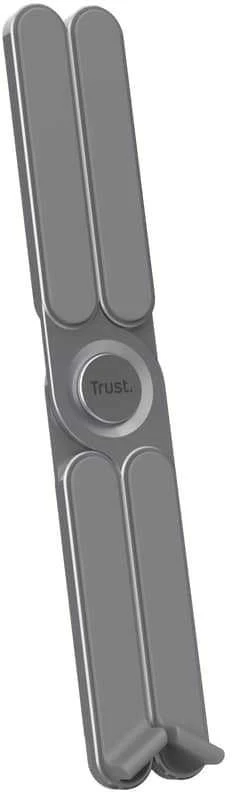 „Trust Macy“ sulankstomas metalinis „Pilkas“ – nešiojamojo kompiuterio stovas