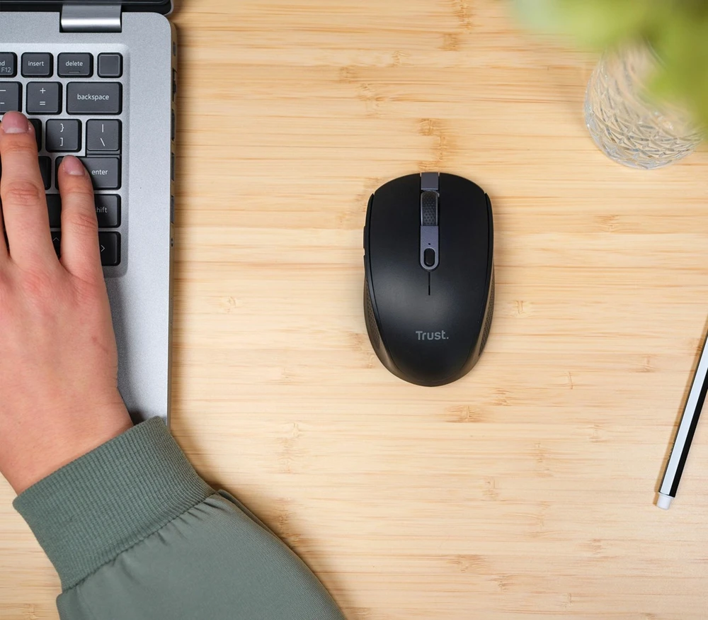 Trust Ozaa pelė Office dešinei rankai RF belaidė + Bluetooth Optinė 3200 DPI