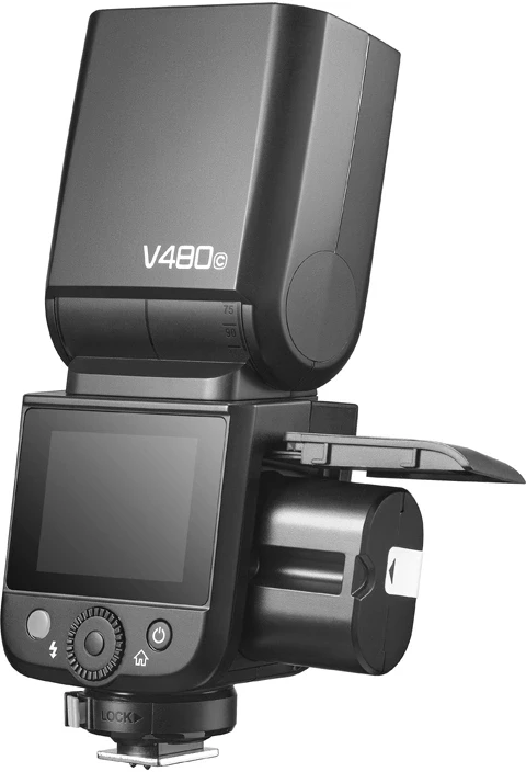 Godox blykstė V480, skirta „Canon“