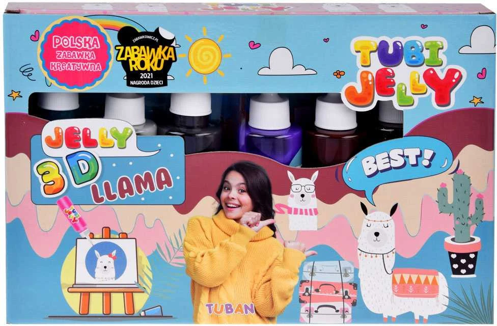Tuban 6 spalvų Tubi Jelly rinkinys - Lama