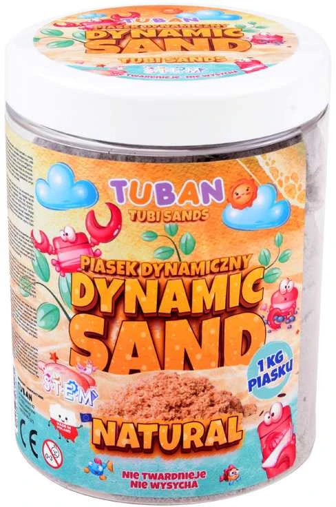 Tuban Dinaminis smėlis - Natūralios spalvos - 1kg ( TU3557 )