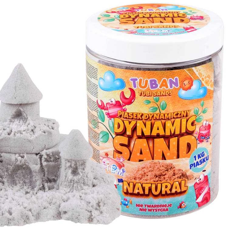 Tuban Dinaminis smėlis - Natūralios spalvos - 1kg ( TU3557 )