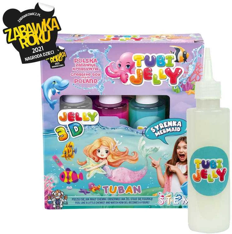 Tuban 3 spalvų Tubi Jelly rinkinys - Undinė ( TU3316 )