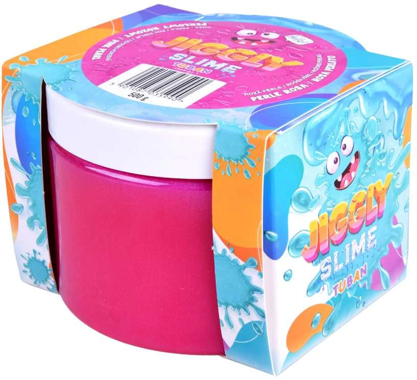 Tuban Jiggly Slime - Slaimas - Rožinis Perlas - 500g ( TU3599 )