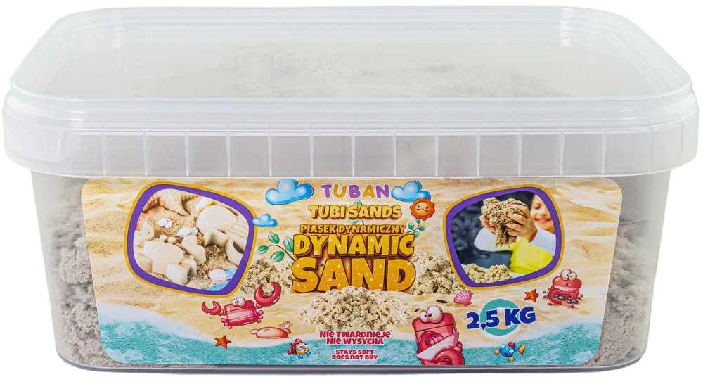 Tuban Dinaminis smėlis - Natūralios spalvos - 2.5kg ( TU3988 )