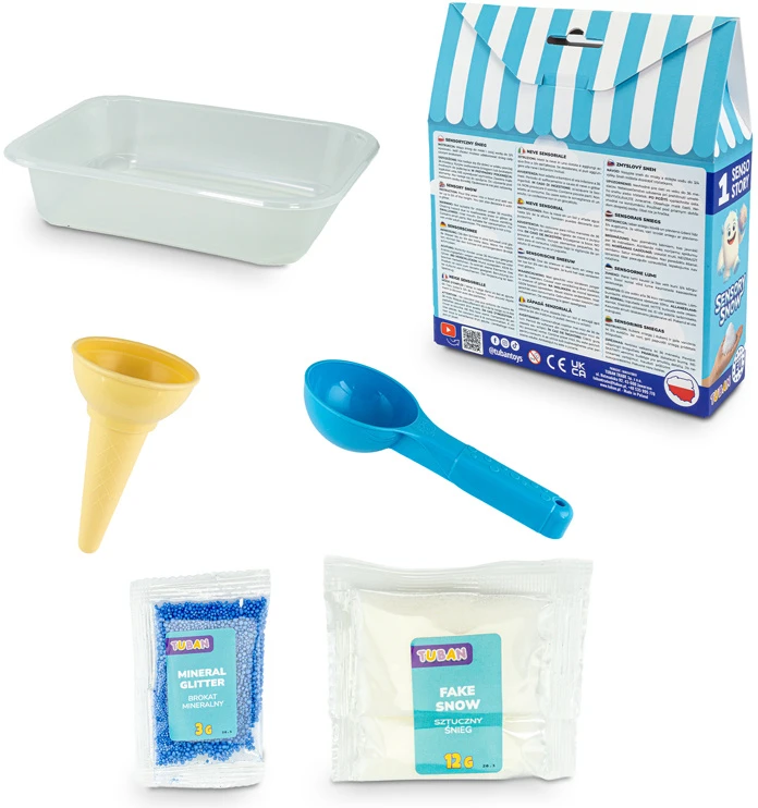 Tuban Sensorinis rinkinys – Dirbtinis sniegas