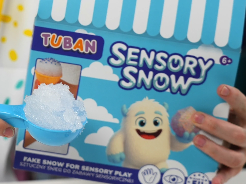 Tuban Sensorinis rinkinys – Dirbtinis sniegas