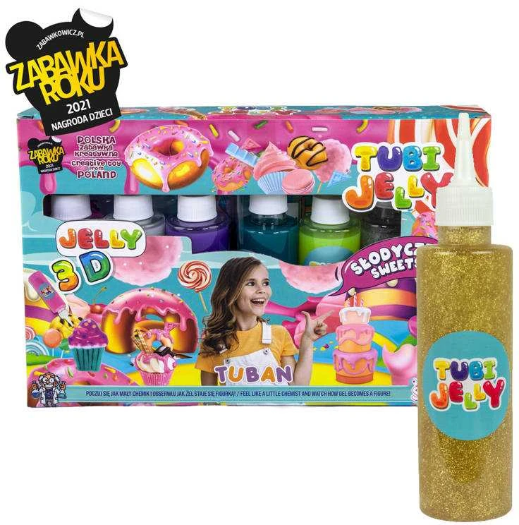 Tuban 6 spalvų Tubi Jelly rinkinys - Saldainiai ( TU3323 )