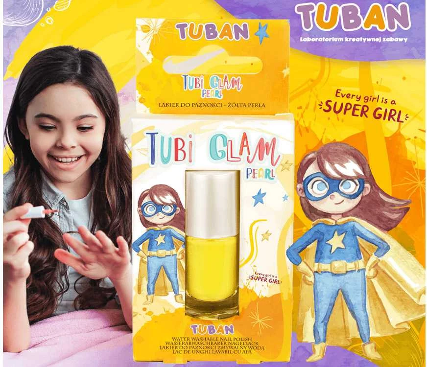 Tuban Tubi Glam - Nagų lakas - Geltonas Perlas ( TU3461 )