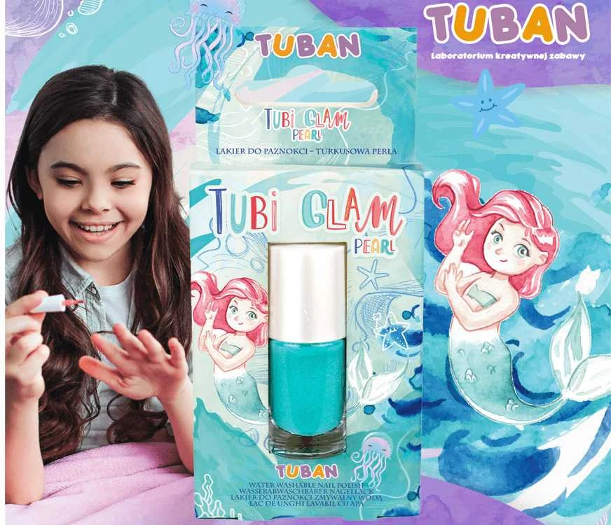 Tuban Tubi Glam - Nagų lakas - Turkio Perlas